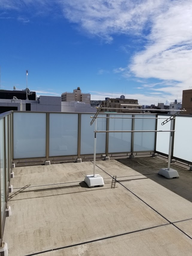 プレミスト東陽町のルーフバルコニー