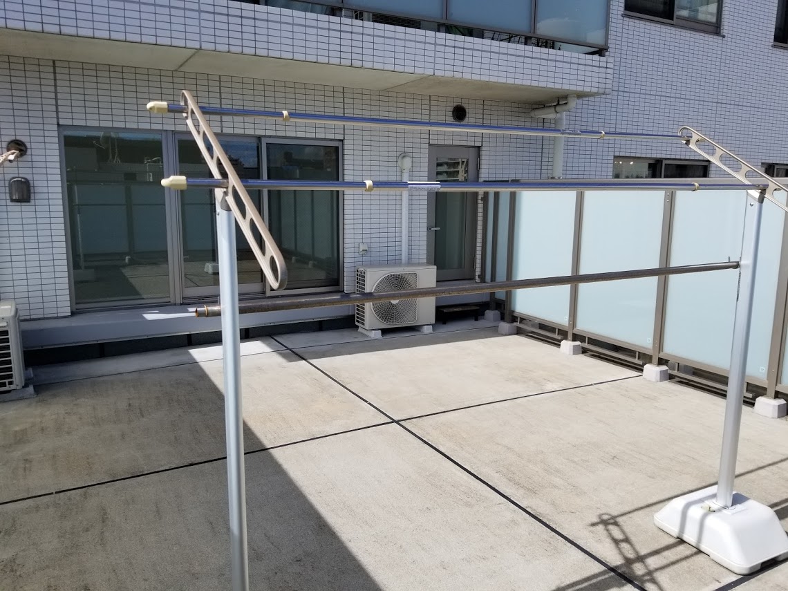 プレミスト東陽町のルーフバルコニー